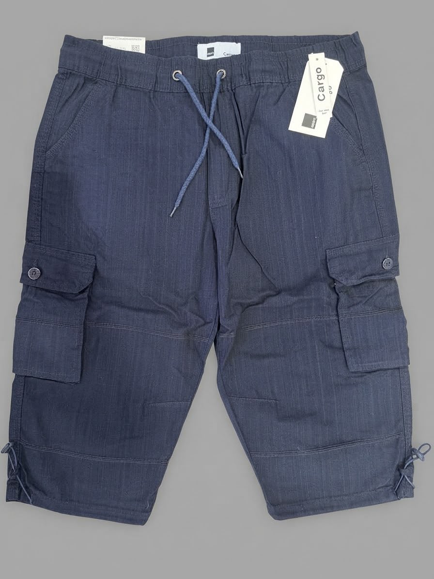 Blue Cargo Shorts