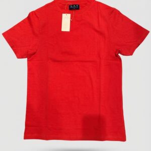S.A.S Men’s Premium Cotton T-Shirt Plain Red