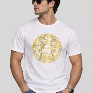 Men’s Graphic Printed Premium Gold T-Shirt