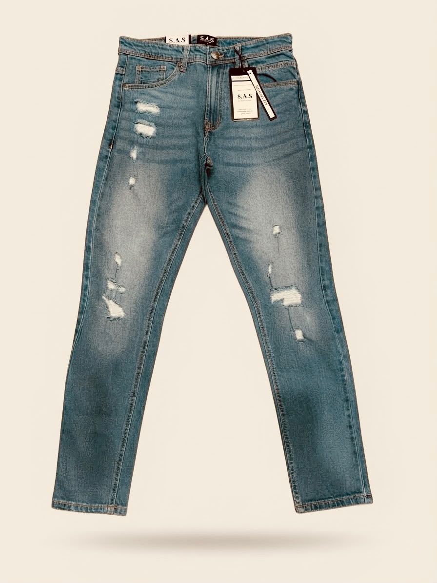 Ripped Denim Jeans